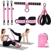 YOOVEE Resistance Bands with Handles, 3-Tube Adjustable Exercise Bands for Full Body Workout