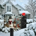 thumbnail image 1 of YOPINCO Christmas Snowman Magnetic Mailbox Cover with Cardinal Birds,Rabbit & Lantern,Waterproof Oxford Cloth Winter Snow Scene Mailbox Wrap,Outdoor Garden Yard Home Decor for Standard Size 18" x 21", 1 of 14