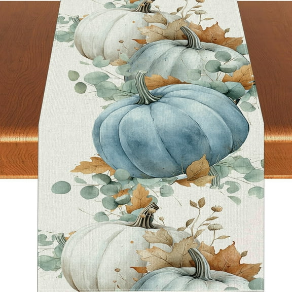YOPINCO Halloween Table Runner Pumpkins Kitchen Dining Table Linens Suitable for Halloween party table decorations