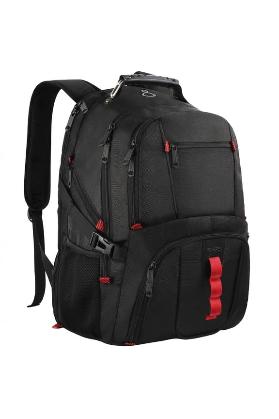 Travel Laptop Backpacks, 50L Airline Approved Carry on Backpack for Adults, Black