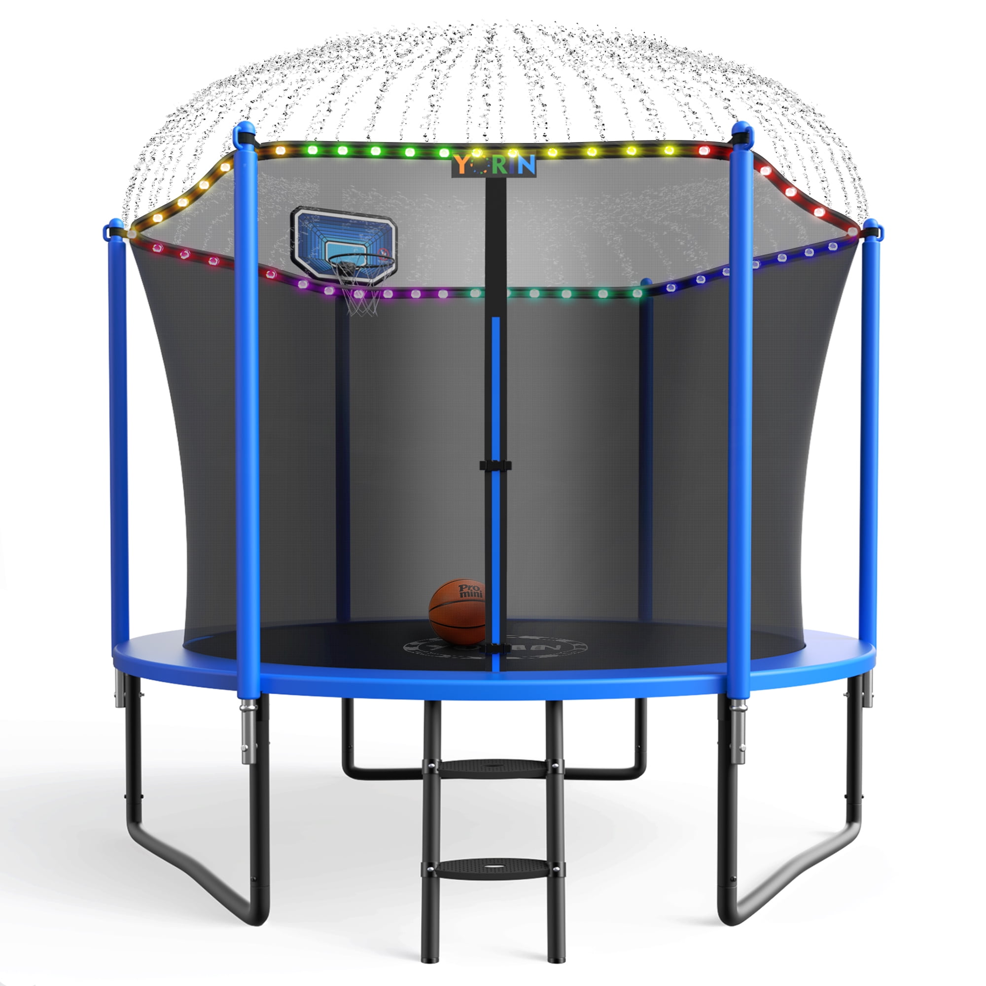 YORIN Trampoline, 8FT Trampoline for 2-3 Kids Adults with