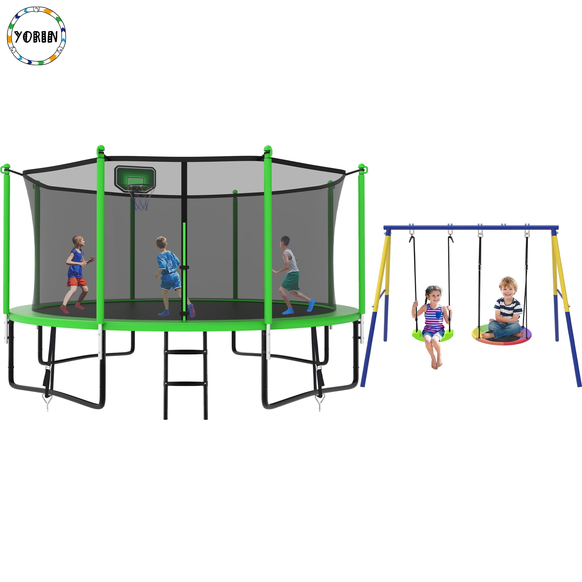 yunn⭐︎kids LIFE YORIN Trampoline for Kids, 60
