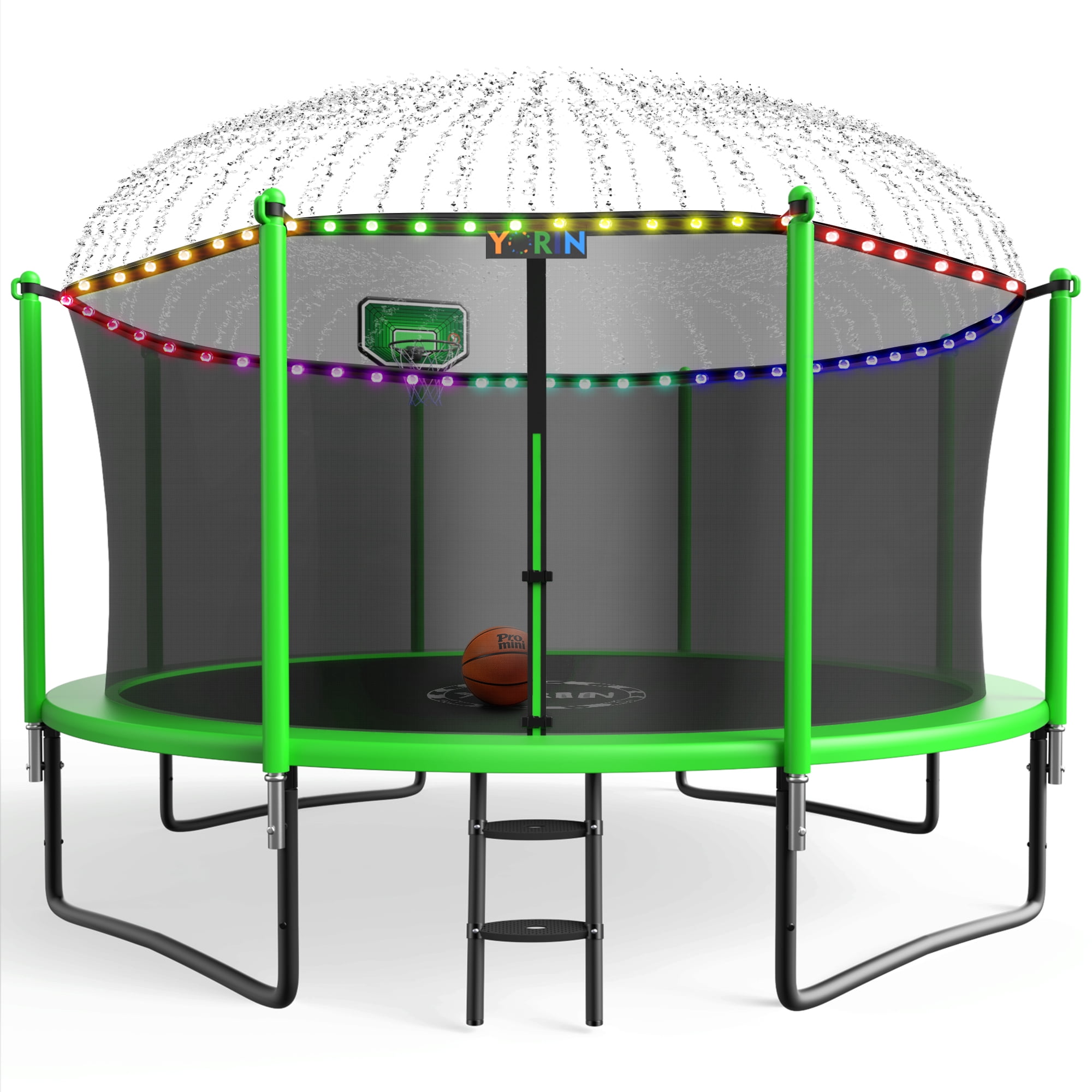 YORIN Trampoline, 12FT Trampoline for 4-5 Kids Adults with