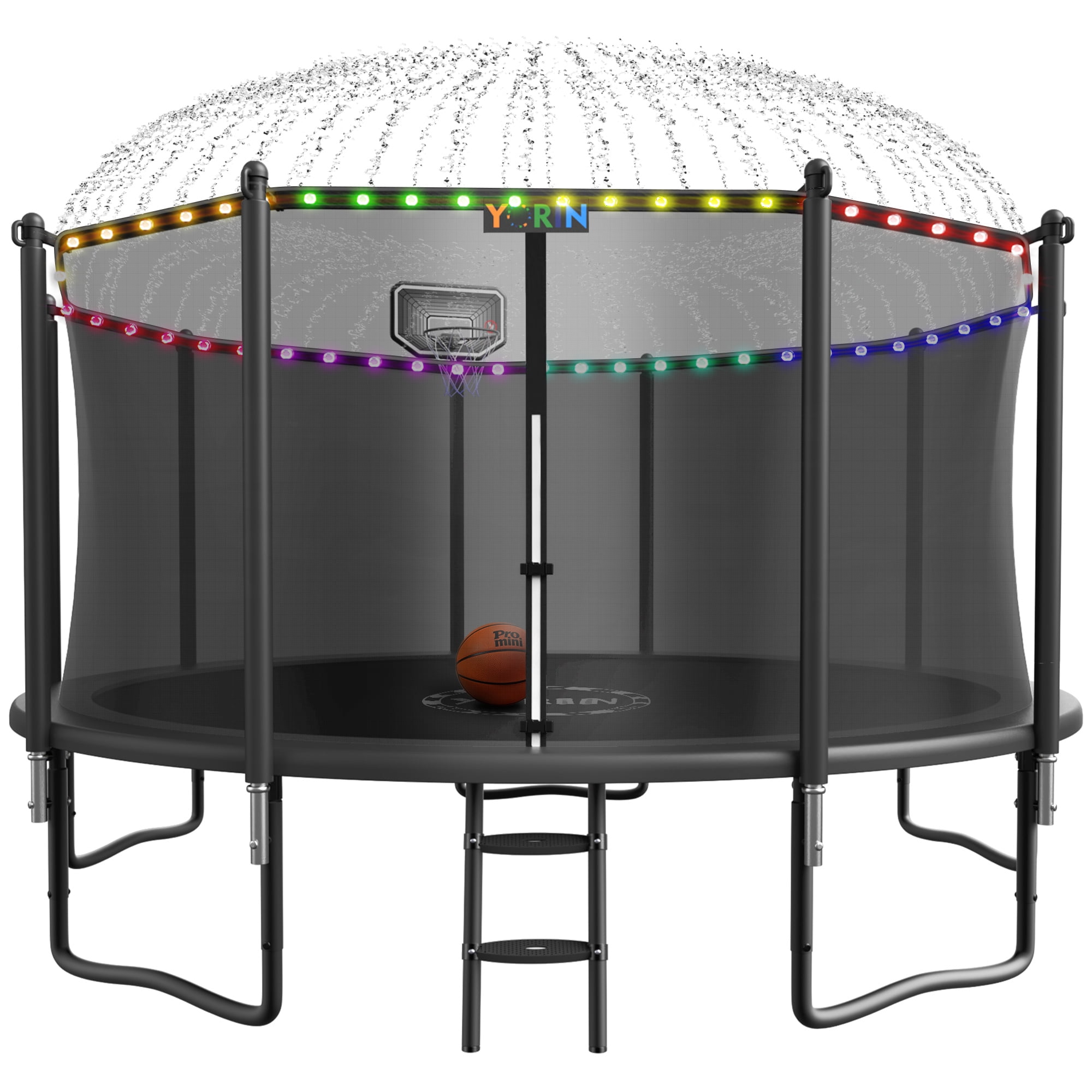j*a様 グリーンフレイム　トリプルA ボディロンT 　IRON HORSEME YORIN Trampoline, 14FT Trampoline for 6-7 Kids Adults with