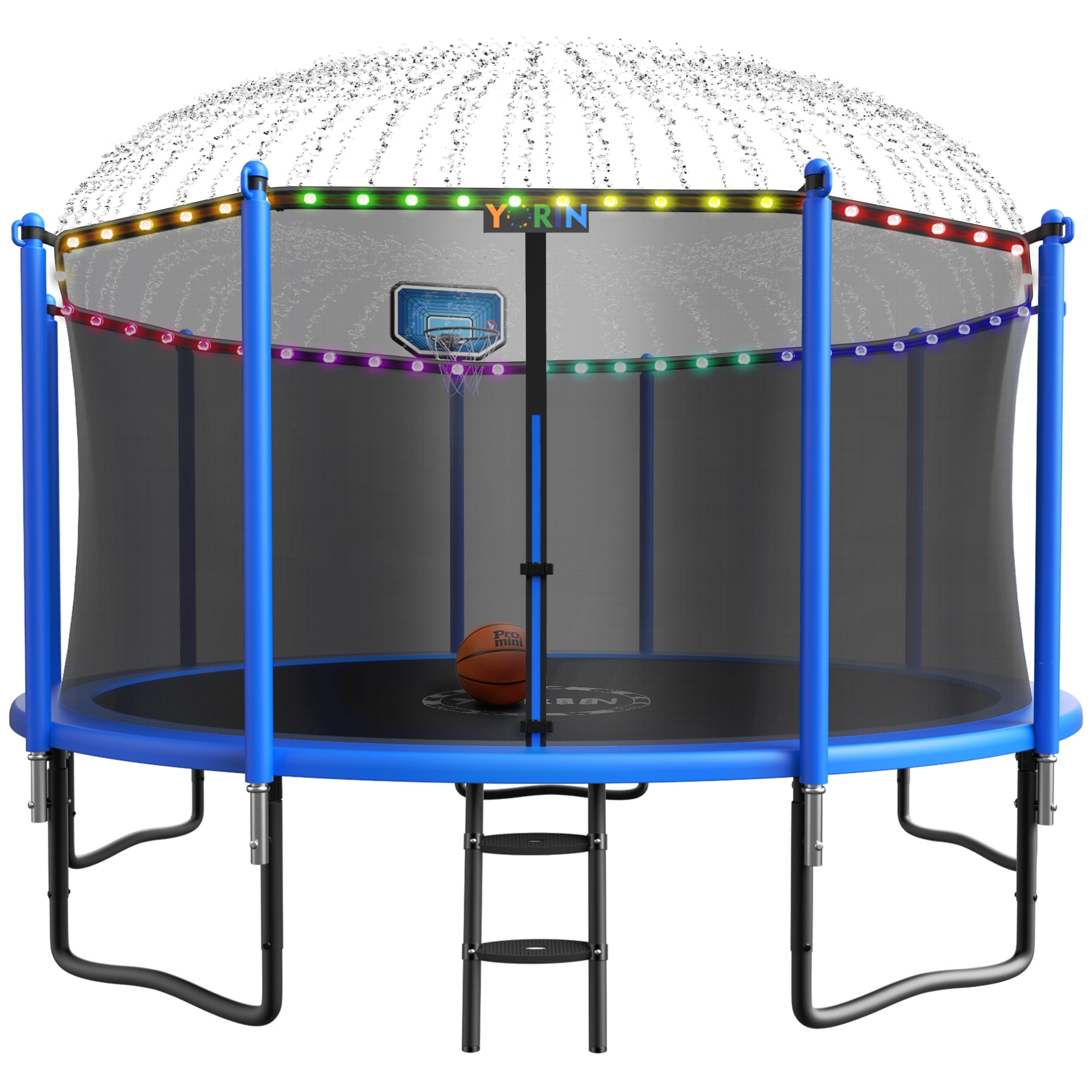 YORIN Trampoline, 14FT Trampoline for 6-7 Kids Adults with