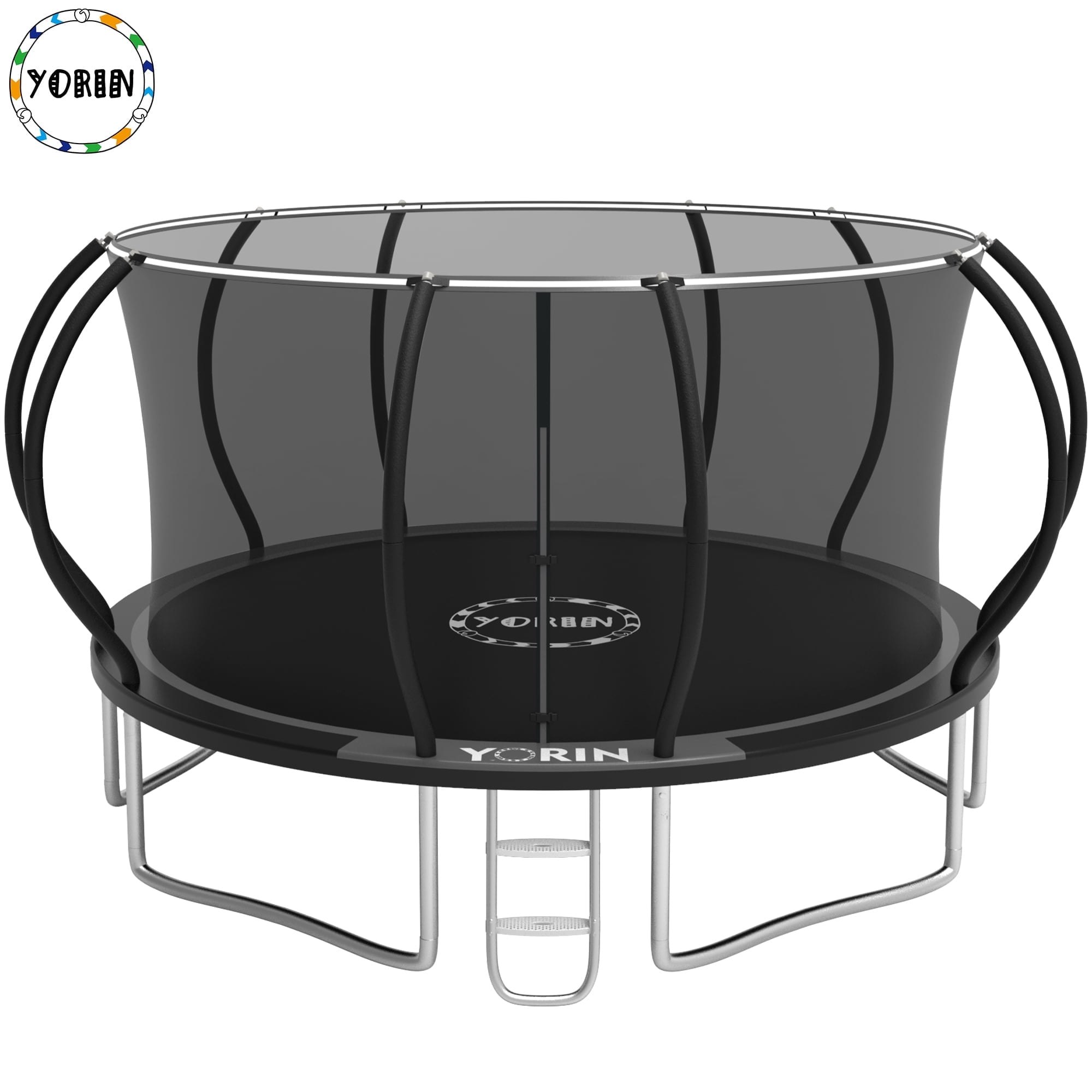 Walmart promo code:  YORIN Trampoline, 14FT 12FT 10FT Trampoline with Enclosure Net, 1400LBS Trampoline for 6-7 Kids Adults, Outdoor Trampoline with Ladder, Anti-Rust Backyard Heavy Duty Recreational Round Trampoline