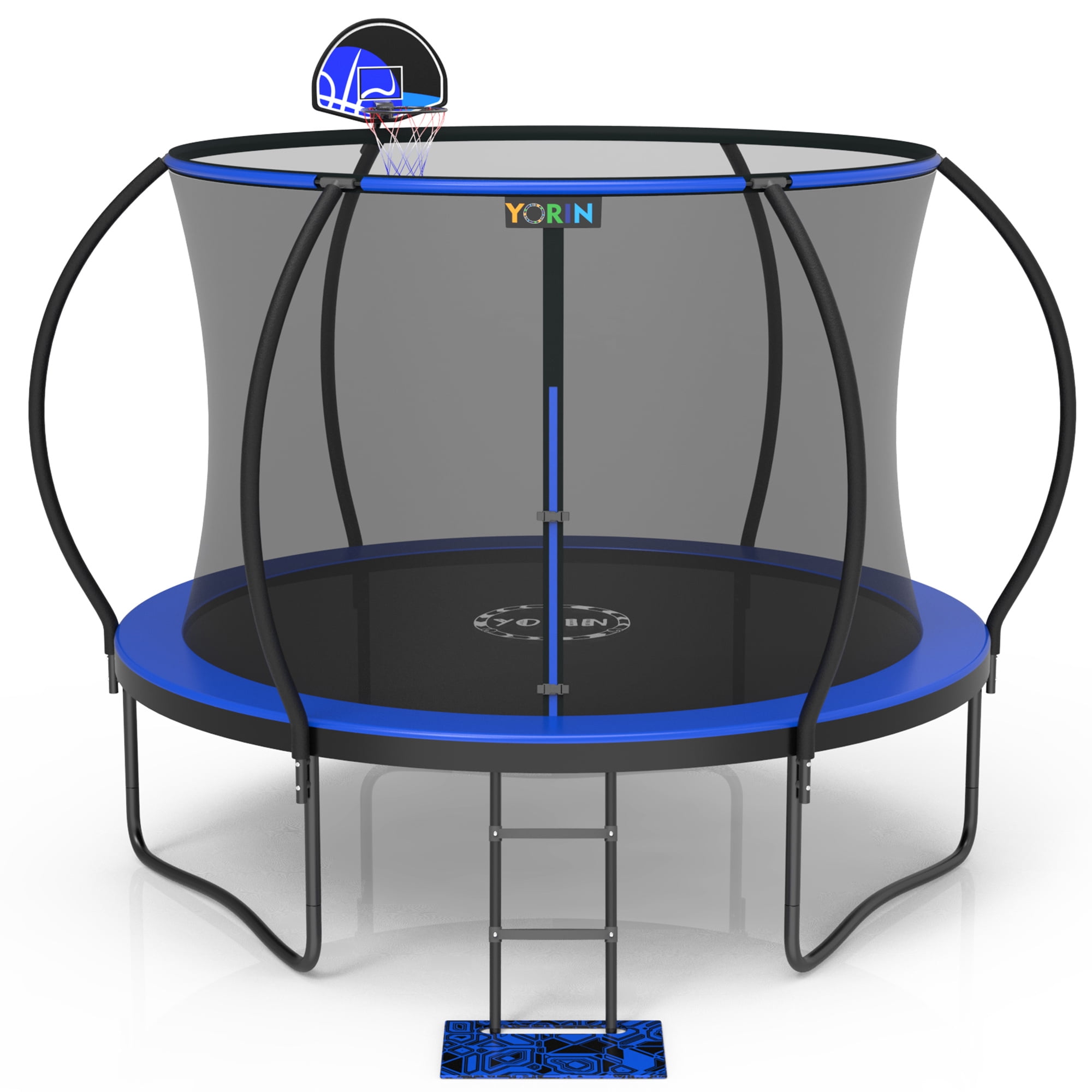 YORIN Trampoline for 2-3 Kids, 8FT 10FT Trampoline for Adults with ...