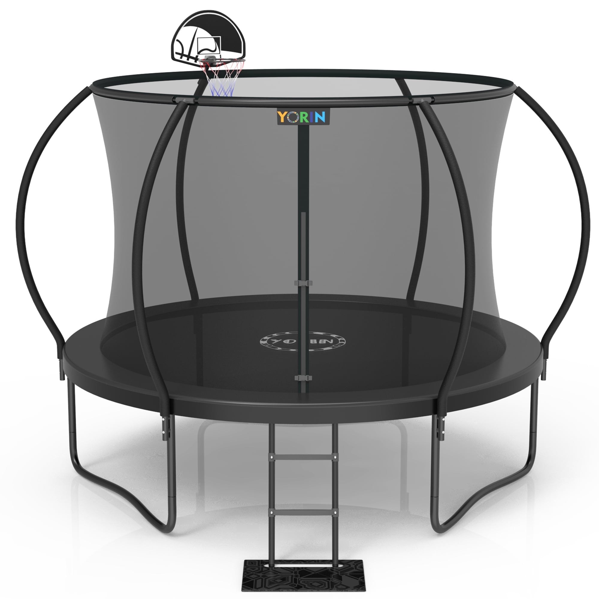 YORIN Trampoline for 23 Kids, 8FT Trampoline for Adults with Enclosure