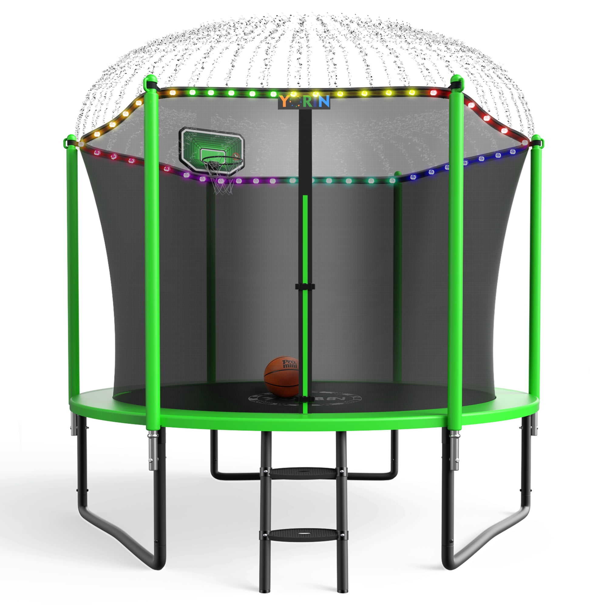 YORIN Trampoline, 8FT Trampoline for 2-3 Kids Adults with