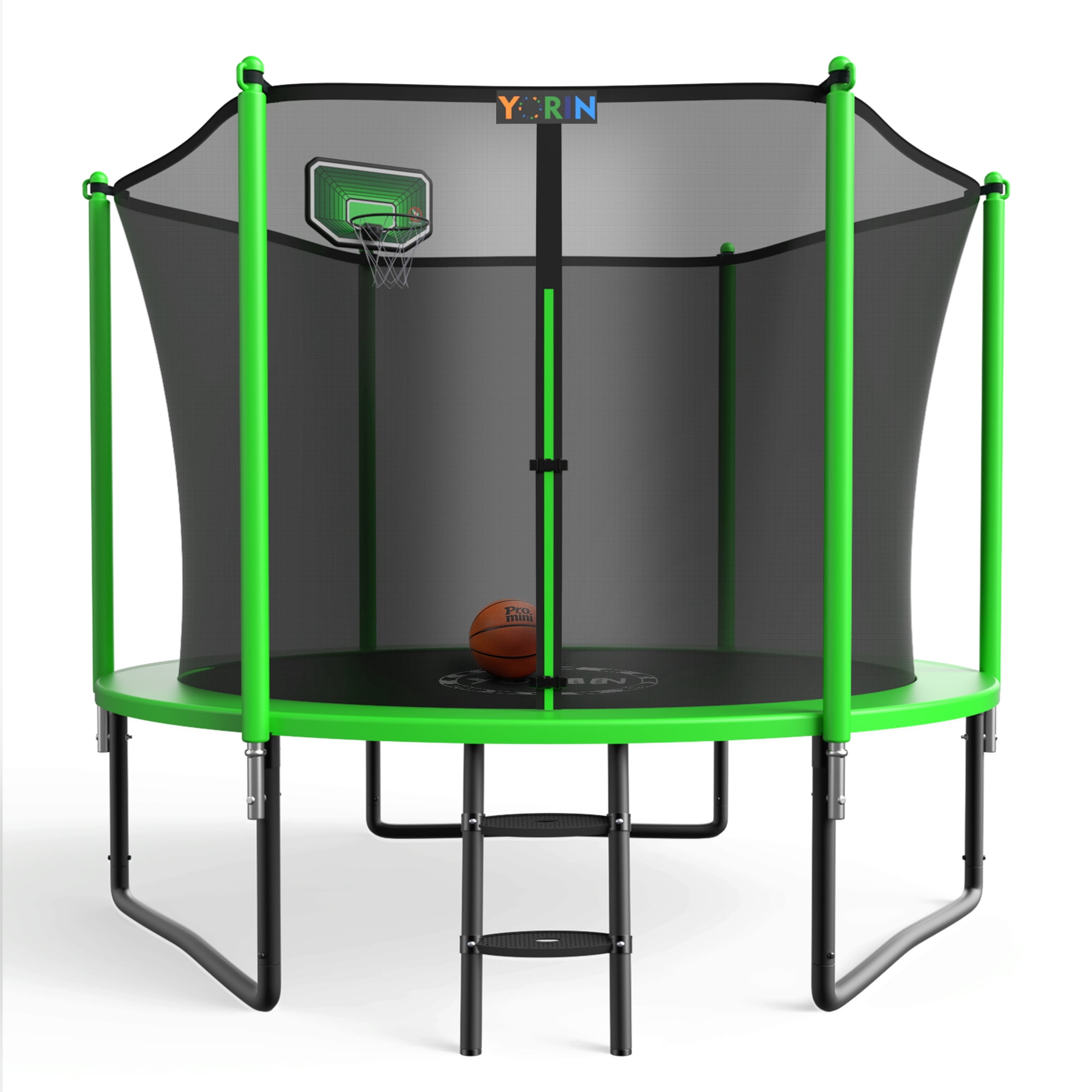 j*a様 グリーンフレイム　トリプルA ボディロンT 　IRON HORSEME YORIN Trampoline, 8FT Trampoline for 2-3 Kids Adults with