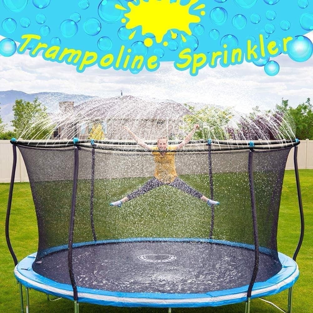 YORIN Trampoline Sprinkler, Waterproof Summer Toy for 12FT-16FT