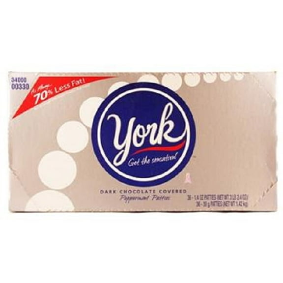 YORK Peppermint Patties (1.4-Ounce Packages, Pack of 36)