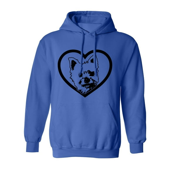 YORKIE Adult Hooded Sweatshirt