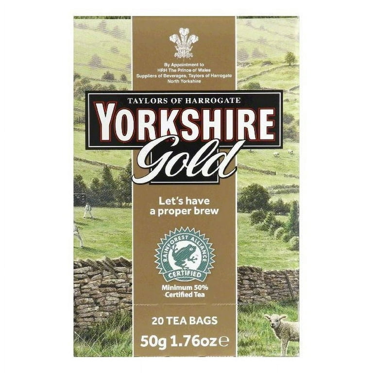 Yorkshire Tea Gold Tea Bags – Pack of 80 - Hot drinks favorable buying at  our shop