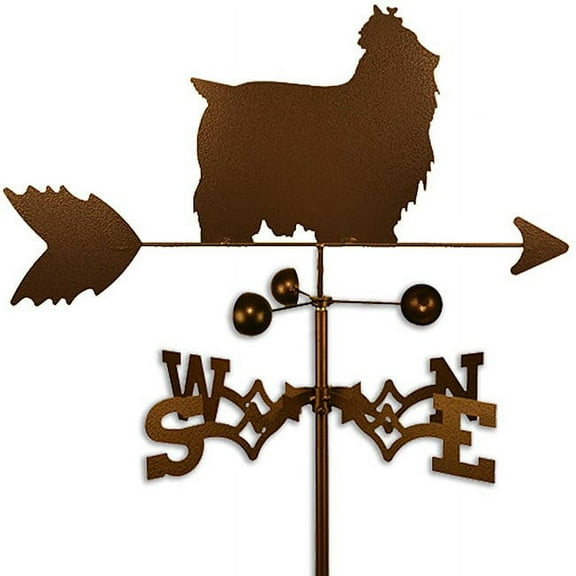 YORKSHIRE TERRIER Garden Weathervane