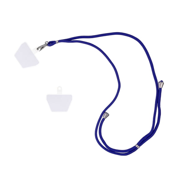 YOSADIER 1 Lanyard Blue Transparent Adjustable Phone Lanyard for Men Women for .9In