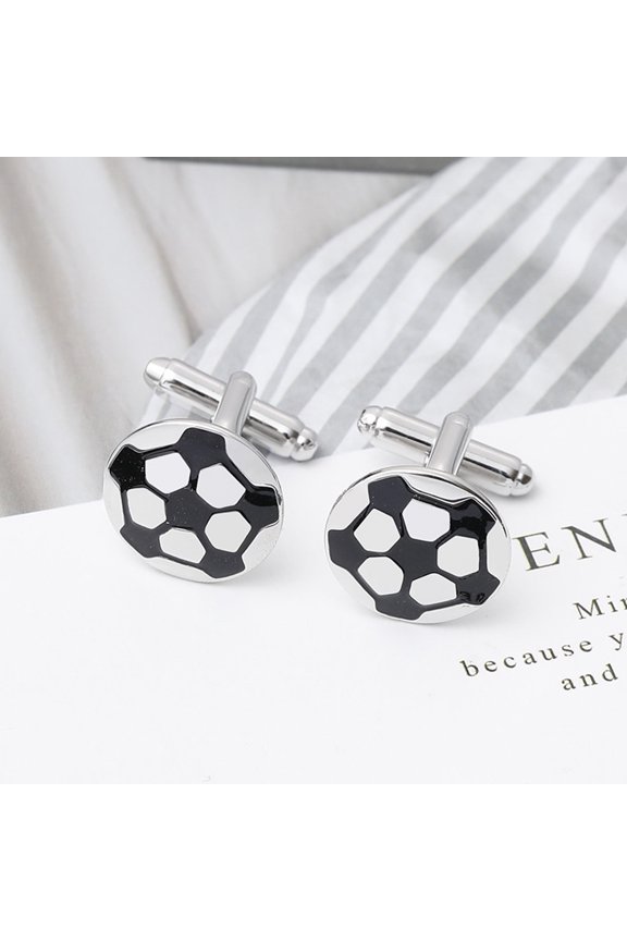 Luxury Football 1 Pair Copper Round Fan Gear Accessory Gift for Men