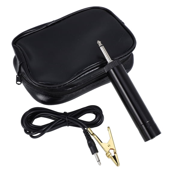 YOSADIER 1 Set Microphone Audio Jack Violin Pickup With Right-Angle Design Black Plastic For Recordings