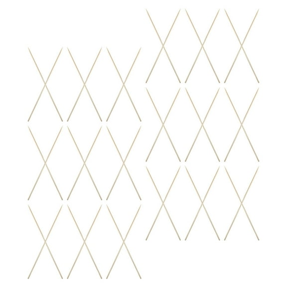 YOSADIER 100Pcs Wooden Grilling Skewers with Smooth Tip for Kabob Fruit and Marshmallows