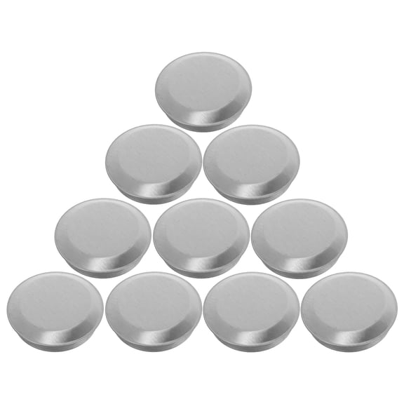 YOSADIER 10Pcs Stainless Steel Sink Hole Cover Cap for Kitchen Countertop and Bathroom Hole Covering
