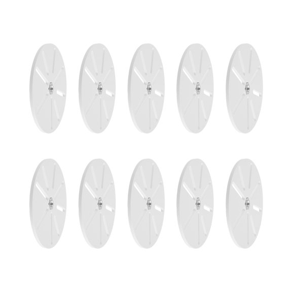 YOSADIER White Plastic Camera Mount Base for Home Easy Install Stable Wall Plate