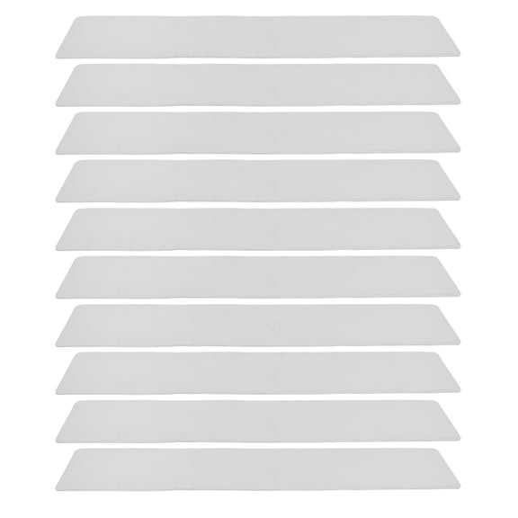 YOSADIER 10Pcs White Sports Court Line Markers Easy Installation Tennis and Pickleball Boundary Lines