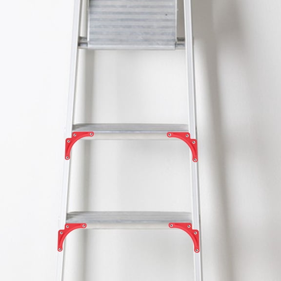 YOSADIER 10pcs Reinforcement Pieces Ladder Protector Iron Red for Construction and DIY Users