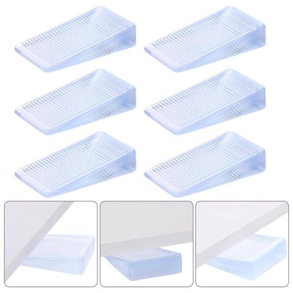 YOSADIER Non-slip Table Stabilizers PVC Household Furniture Indoor Use 12pcs