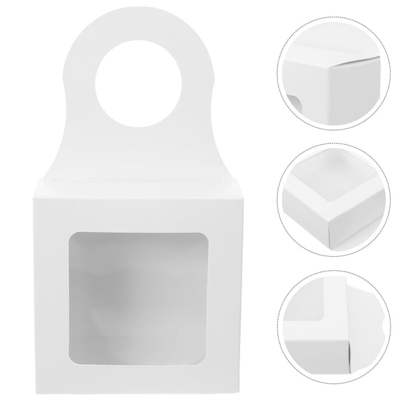 YOSADIER Wine Boxes for Shipping Paper Packaging for Friends Birthdays 12Pcs
