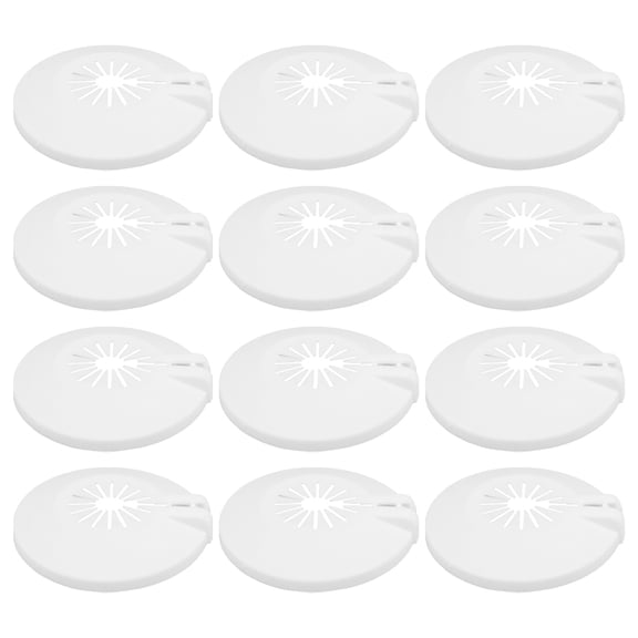 YOSADIER 12Pcs Sprinkler Cover Plates Concealed Design for Safety in High Traffic Areas and Easy to Install