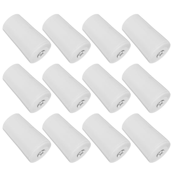 YOSADIER 12-Pack White Plastic Roller Shutter Bracket Replacement Stops, and Easy to Install for Home Use