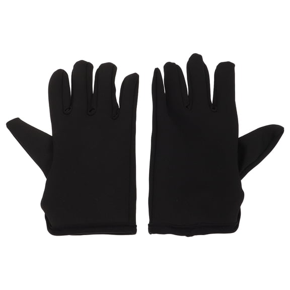 YOSADIER Black Protective Gloves for Hair Styling, Flat Iron and Curling Gloves, 1 Pair
