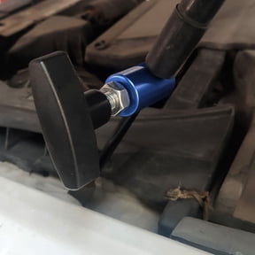 YOSADIER Lift Support Clamp Blue Aluminum for Car Hoods and Trunks 1Pc