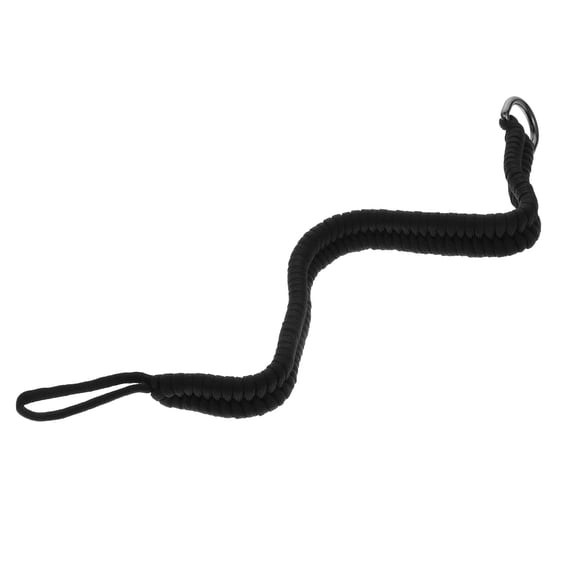 YOSADIER 1Pc Lightweight Camera Lanyard in Black Durable Nylon and Stainless Steel Material