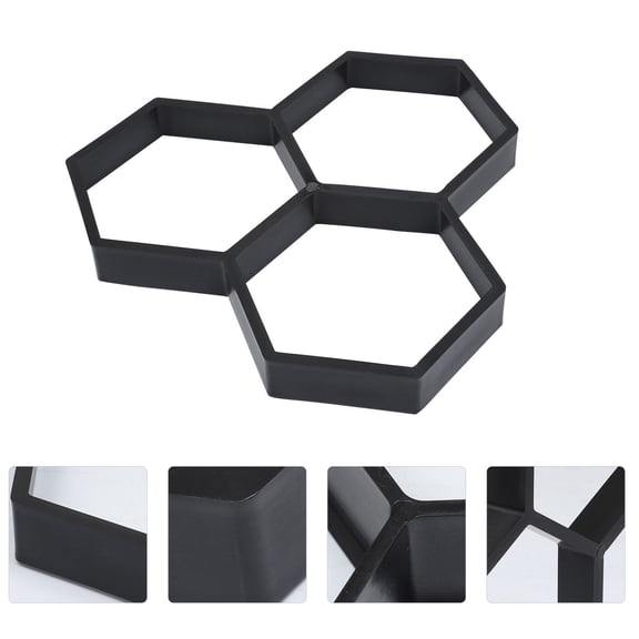 YOSADIER 1Pc Path Maker Mold for DIY Cement Paving Reusable Lightweight Garden Tool