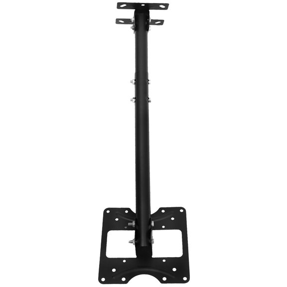 YOSADIER 1Pc TV Hanging Bracket Black Wall Mount Adjustable Down to 30 Inch for Versatile Viewing