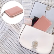 YOSADIER 1Pc Pink Cards Protective Cover Wallet with Multi Grid Slots