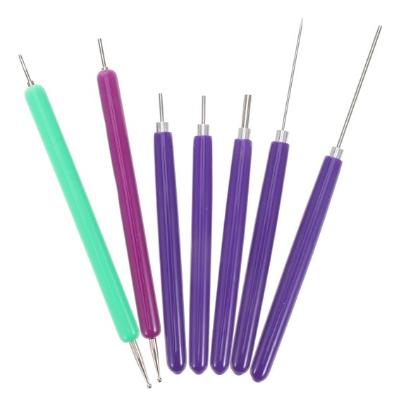 YOSADIER 1Set Paper Quilling Pen Set Metal Slotted Tool for Scrapbooking Card Making and Origami