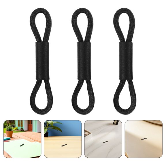 YOSADIER 200Pcs Black Chicken Leg Bands for Outdoor and Indoor Poultry Farming Identification