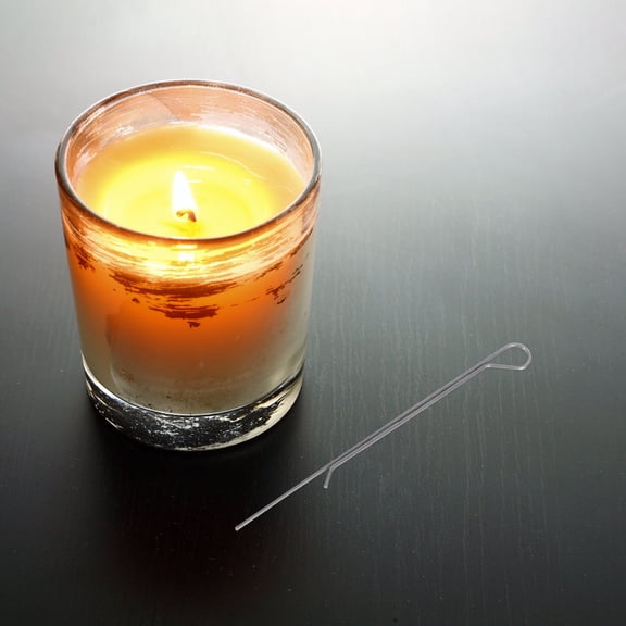 YOSADIER 20Pcs Metal Candle Wick Centering Devices for Even Burning and Making