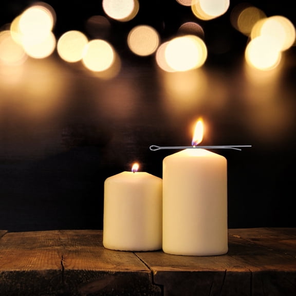 YOSADIER Carbon Steel Wick Centering Devices 20Pcs Metal For Craft Enthusiasts