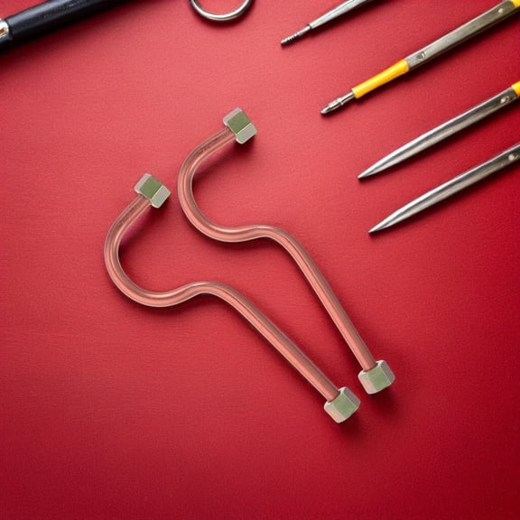 YOSADIER Aluminum Air Compressor Tube, Orange, Enhanced Inlet System, High-Pressure Durability