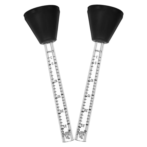 YOSADIER 2Pcs Argon Co2 Flow Meter with Dual Scale for High Intensity Mig Tig Welding Applications