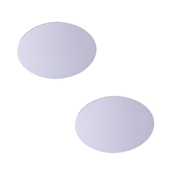 YOSADIER 2Pcs Assorted Color Round Reflective Mirrors for Photoshoots 10X10X0.2in