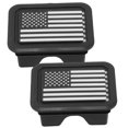 Two Bfb Design YOSADIER 2Pcs Patriotic Bed Rail Plug with Flag Design ABS Seal for Car ...