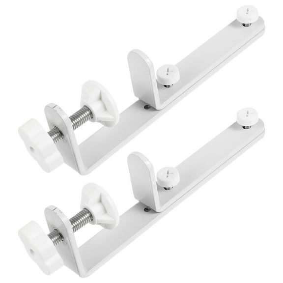 YOSADIER 2Pcs Pegboard Panel Desk Support Iron White for Practical Design Home Use