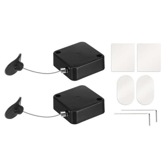 YOSADIER 2Set Remote Control Tether Cable with Retractable Lock for Game Controllers