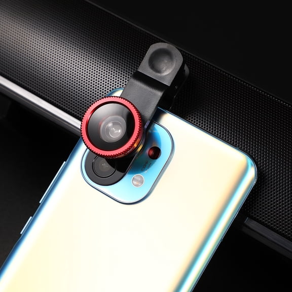 YOSADIER 2Sets Cell Phone Camera Lens Kit Universal Clip on Wide Angle Macro Fish Eye Lens for Photography