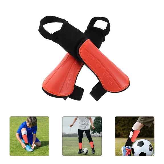 YOSADIER Youth Soccer Protective Gear Eva Cushion Orange Comfortable 2Pcs