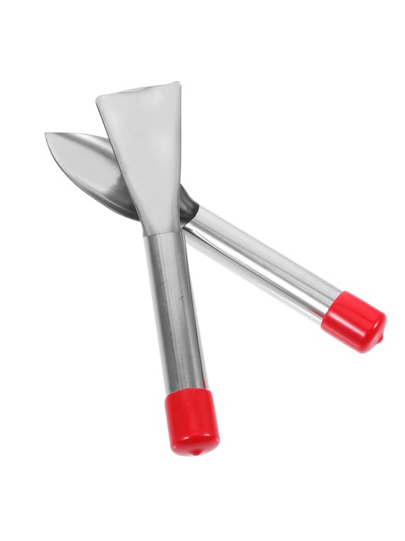 2-Pack Stainless Steel Garden Digging Spades for Planting Flowers and Indoor Gardening Supplies